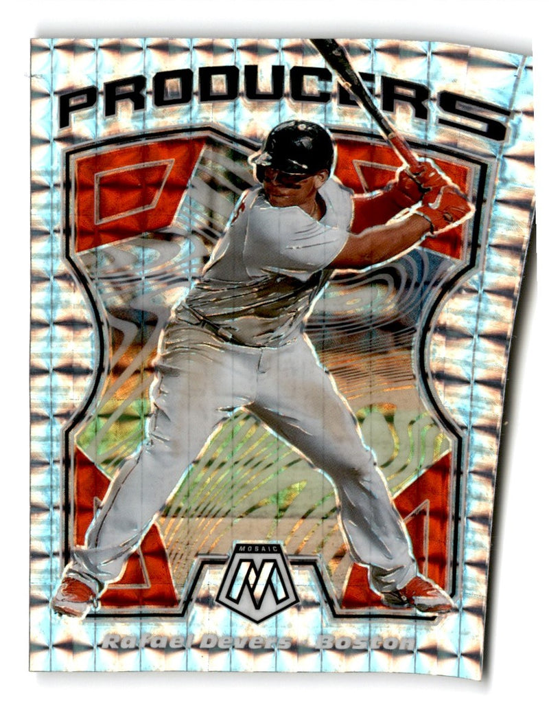 2021 Panini Mosaic Producers Rafael Devers