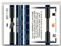 2006 Donruss Threads David Givens #106 081/100