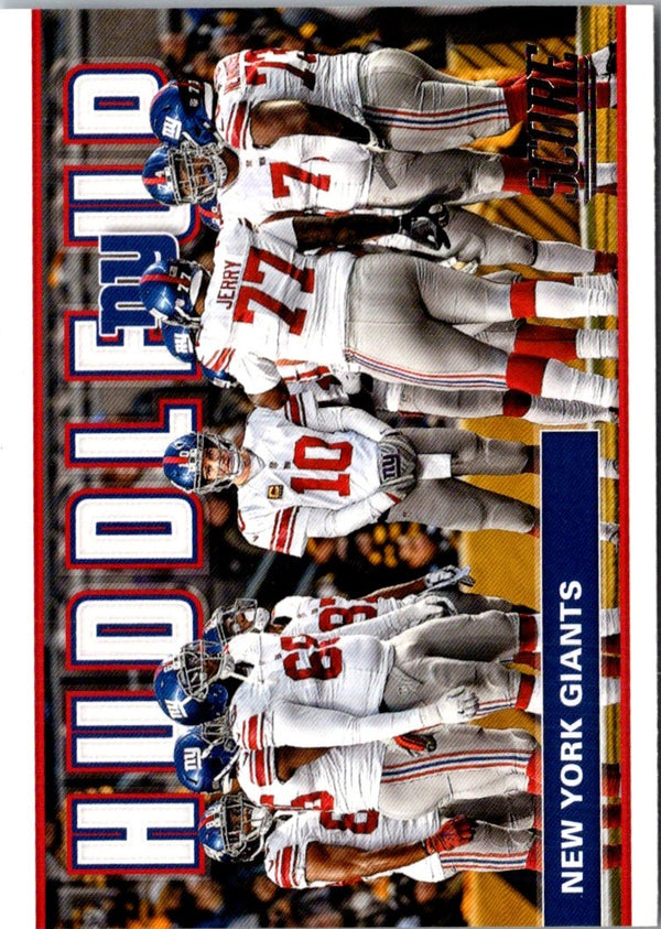 2017 Score Huddle Up New York Giants #7