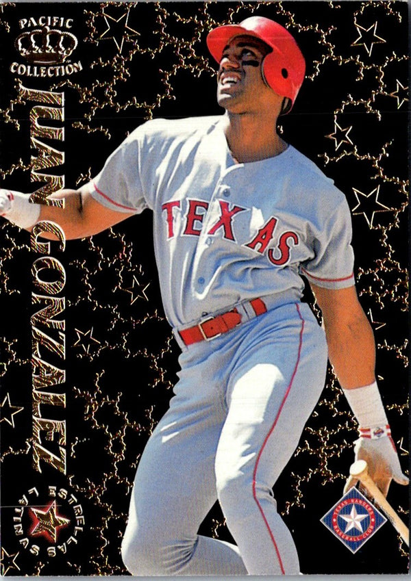 1996 Pacific Crown Collection Juan Gonzalez #423