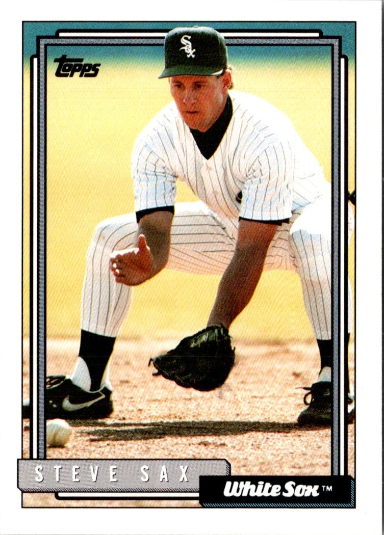 1992 Topps Traded Steve Sax