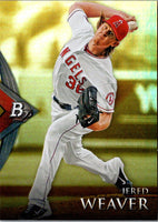 2014 Bowman Platinum Jered Weaver #74