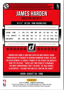 2018 Donruss James Harden
