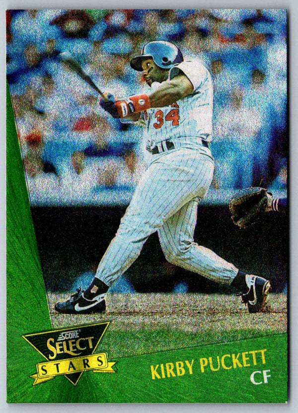 1993 Score Select Stat Leaders Kirby Puckett #2