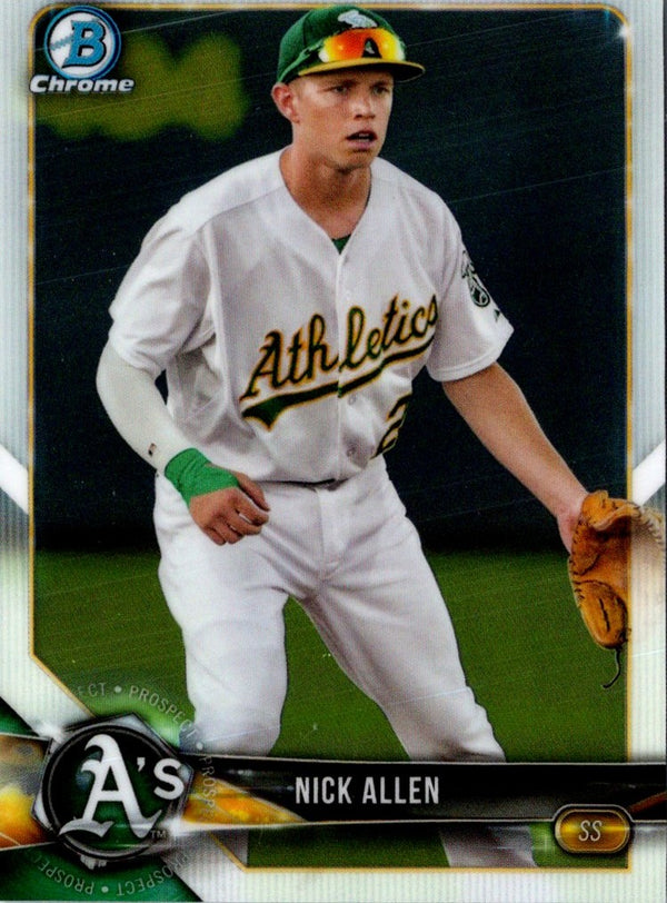 2018 Bowman Chrome Prospects Nick Allen #BCP158