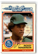 1984 Topps Milton Bradley Rickey Henderson