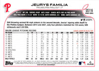 2022 Topps Update Jeurys Familia #US116