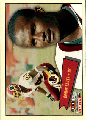 2001 Fleer Tradition Glossy Champ Bailey #91