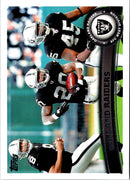 2011 Topps Oakland Raiders (Jason Campbell/Darren McFadden/Marcell Reese)
