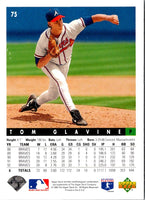 1993 Upper Deck Gold Hologram Tom Glavine #75