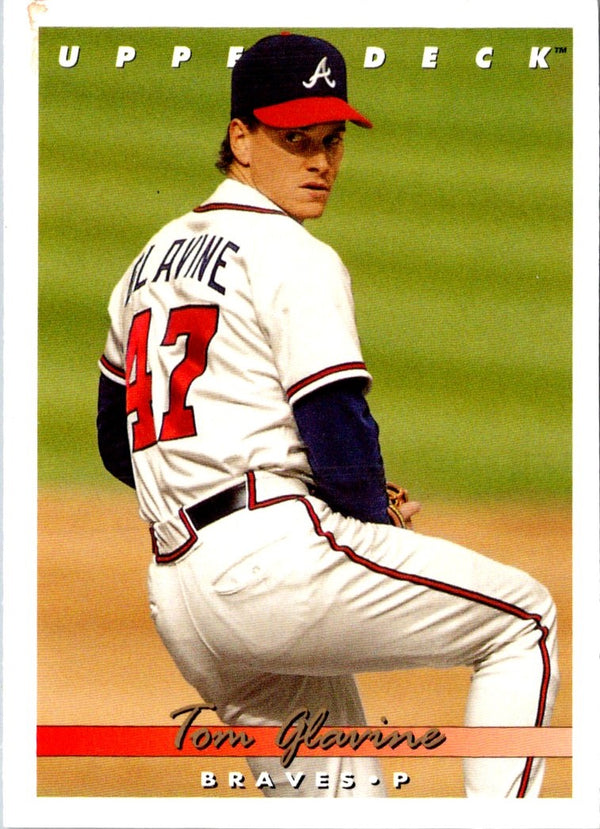 1993 Upper Deck Gold Hologram Tom Glavine #75