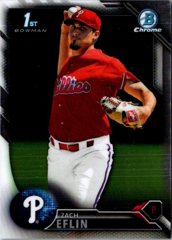 2016 Bowman Chrome Prospects Zach Eflin #BCP217