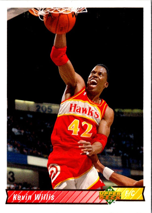 1992 Upper Deck Kevin Willis #144