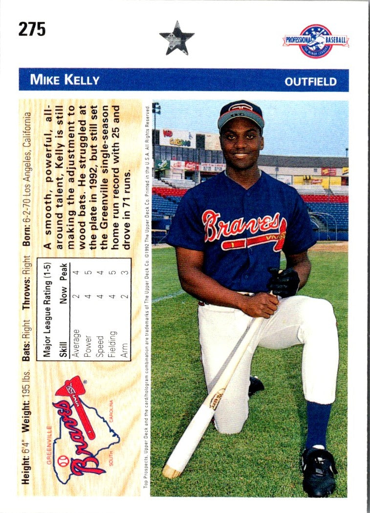 1992 Upper Deck Minors Mike Kelly