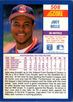 1990 Score Joey Belle #508