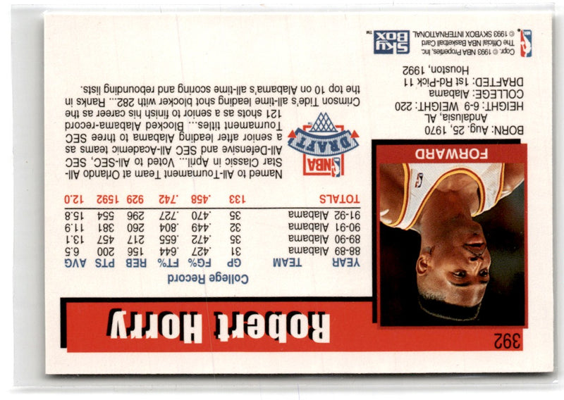 1992 Hoops Robert Horry