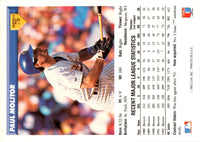 1993 Donruss Paul Molitor #75