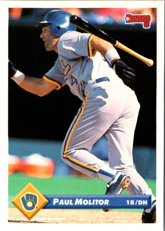 1993 Donruss Paul Molitor #75