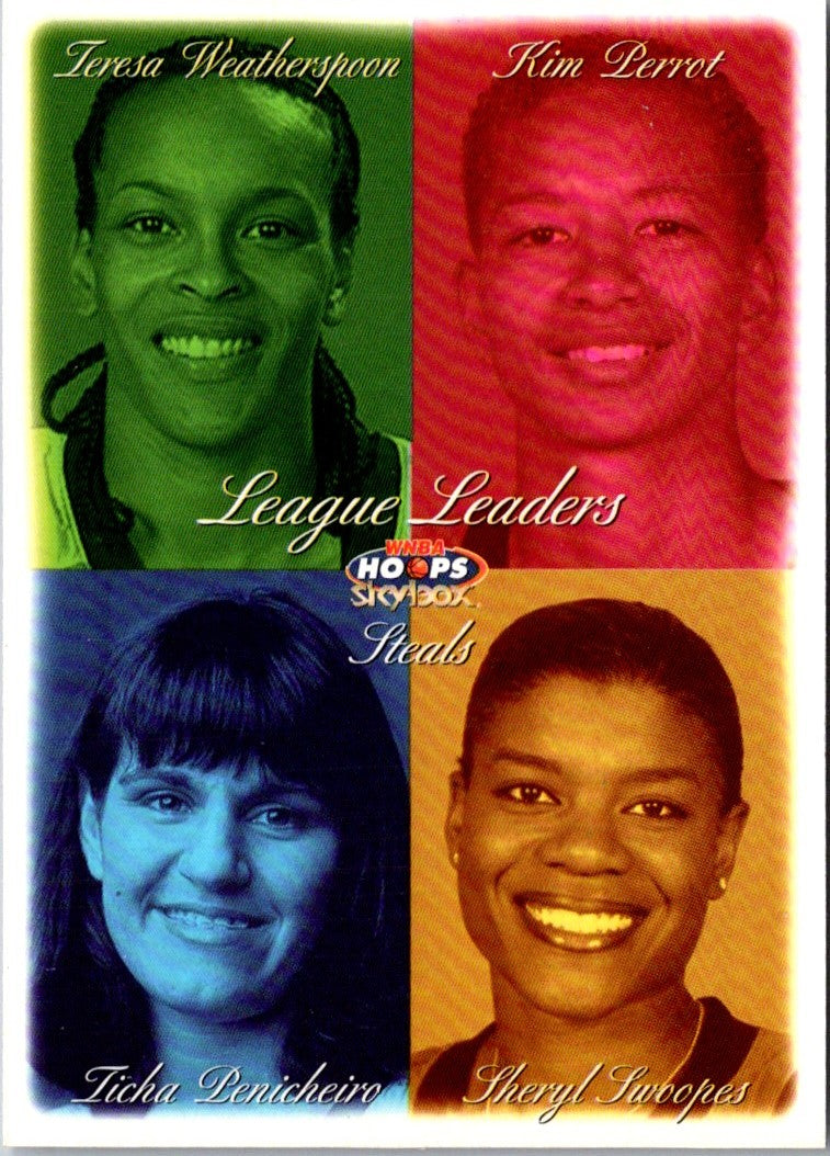 1999 Hoops WNBA Teresa Weatherspoon/Kim Perrot/Sheryl Swoopes/Ticha Penicheiro