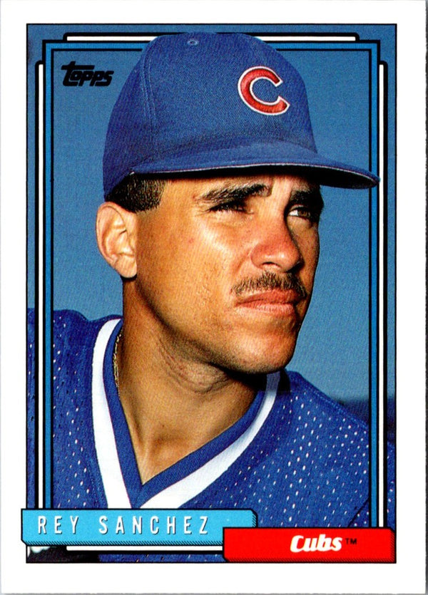 1992 Topps Traded Rey Sanchez #98T Rookie