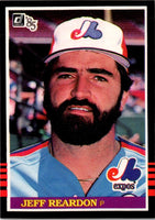 1985 Donruss Jeff Reardon #331