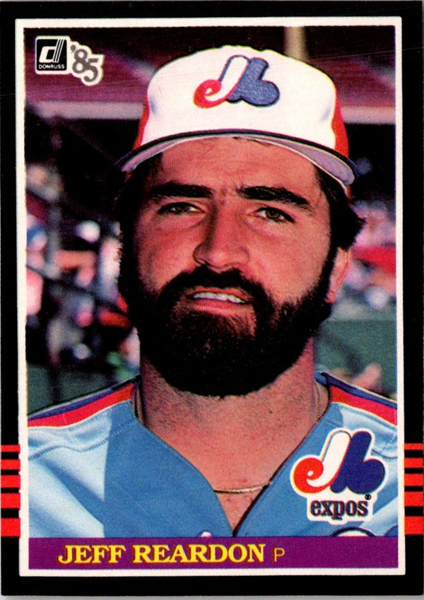 1985 Donruss Jeff Reardon #331