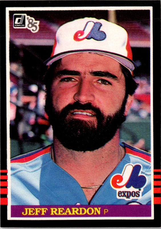 1985 Donruss Jeff Reardon #331