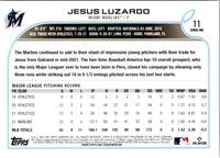 2022 Topps 1st Edition Jesus Luzardo #11