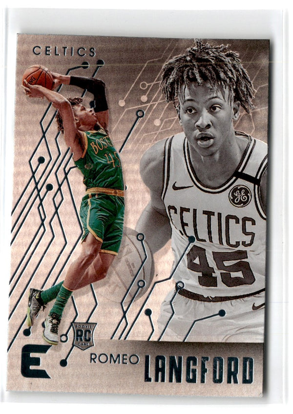 2019 Panini Chronicles Romeo Langford #219 Rookie