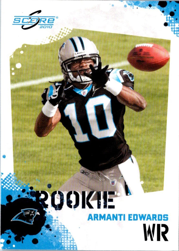 2010 Score Armanti Edwards #320 Rookie