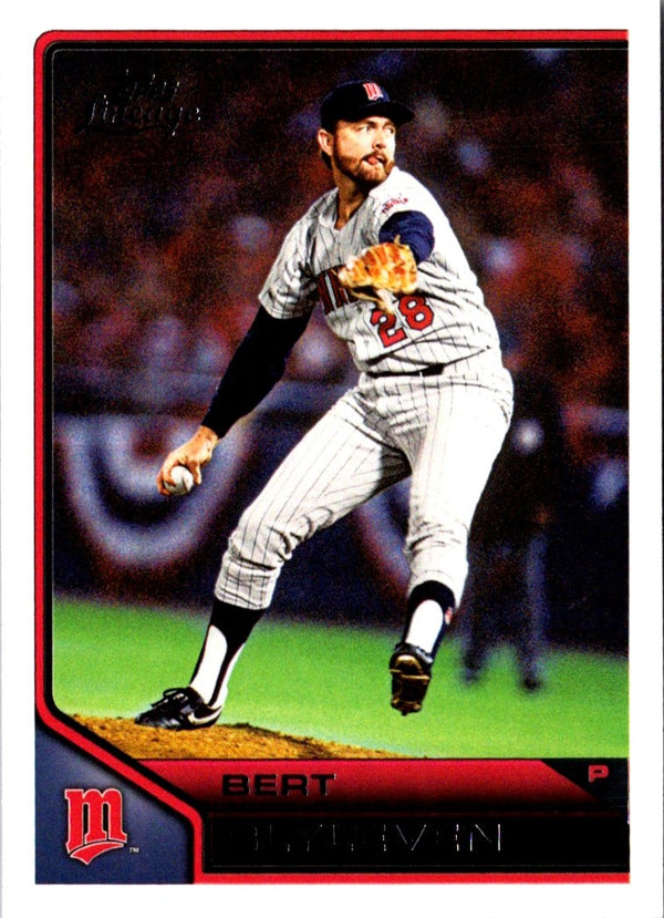 2011 Topps Lineage Bert Blyleven #190