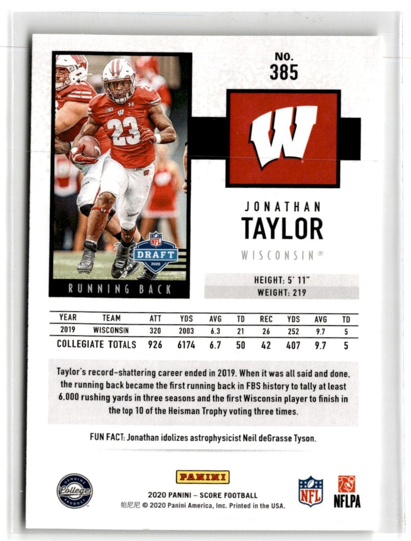 2020 Panini Sticker & Card Collection Taylor Decker