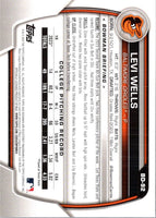 2023 Bowman Draft Levi Wells #BD-92 Rookie