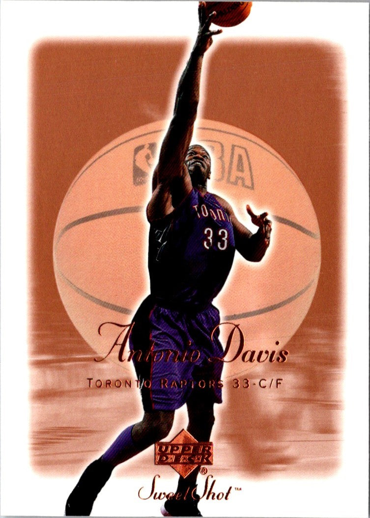 2001 Upper Deck Sweet Shot Antonio Davis