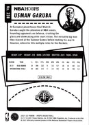 2021 Hoops Red Backs Usman Garuba