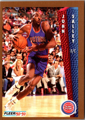 1992 Fleer John Salley #68