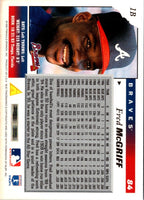 1996 Score Fred McGriff #84
