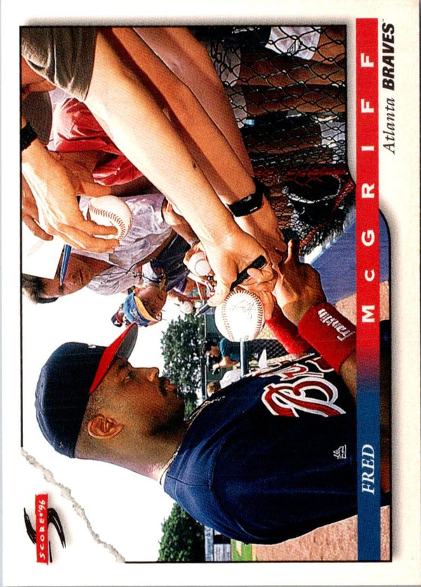 1996 Score Fred McGriff #84