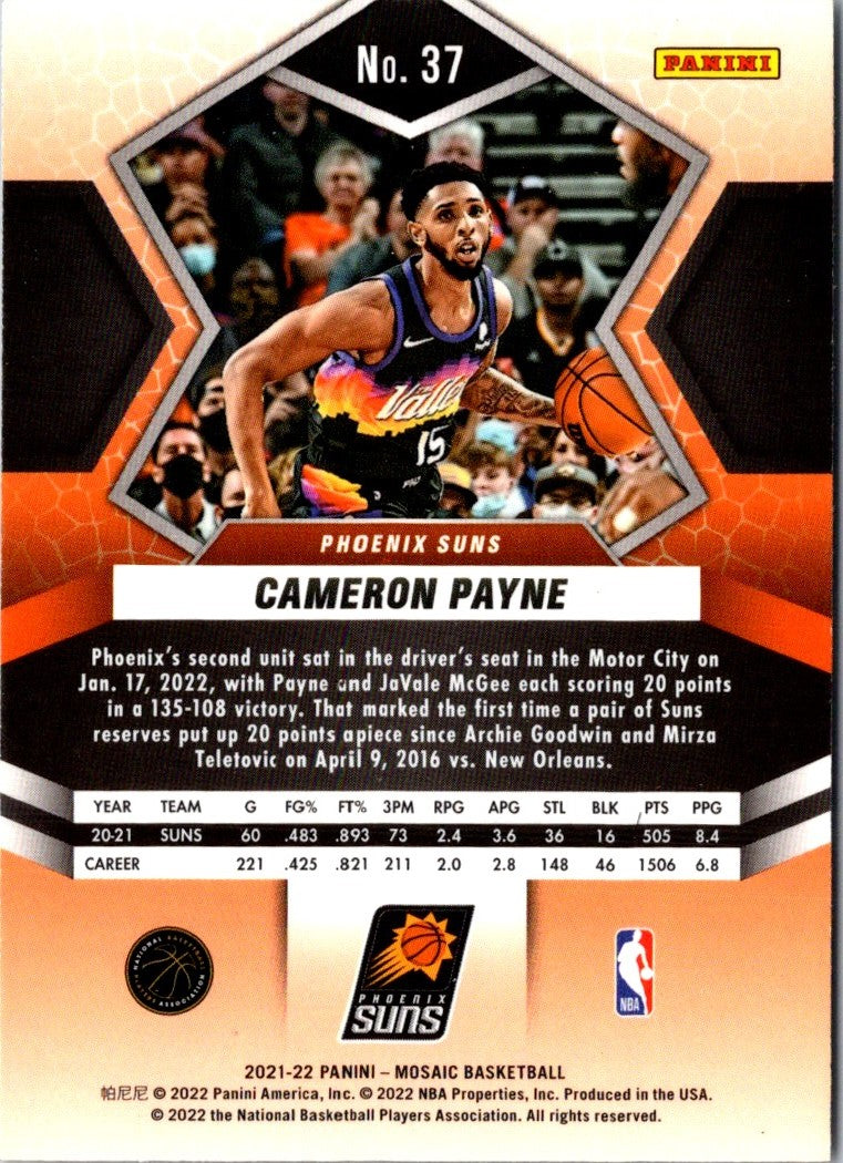 2021 Panini Mosaic Cameron Payne