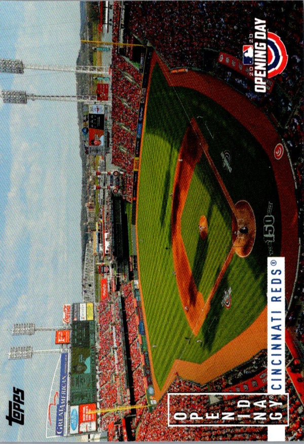 2020 Topps Opening Day Cincinnati Reds #OD-1