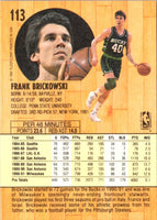 1991 Fleer Frank Brickowski #113