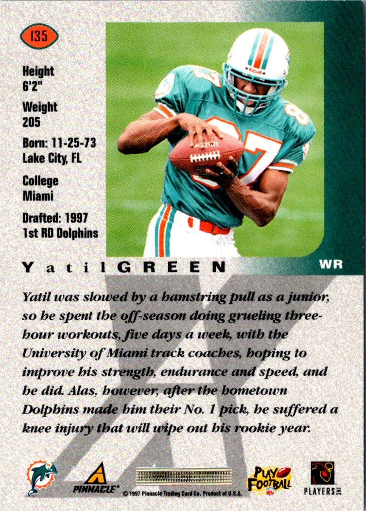 1997 Pinnacle Todd Collins