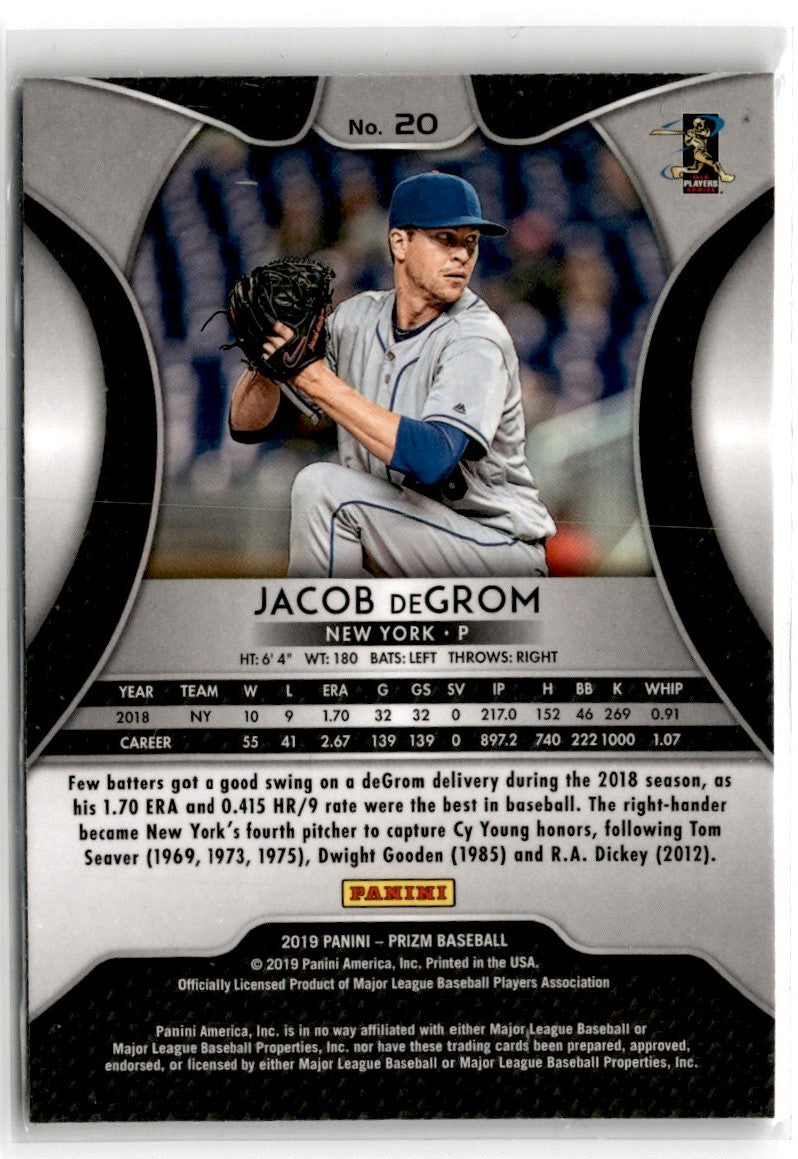 2019 Panini Prizm Jacob deGrom