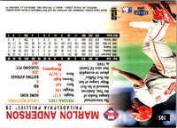 1999 Fleer Tradition Marlon Anderson #105