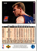 1994 Collector's Choice Silver Signatures Joe Kleine