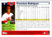 2004 Topps Francisco Rodriguez #P