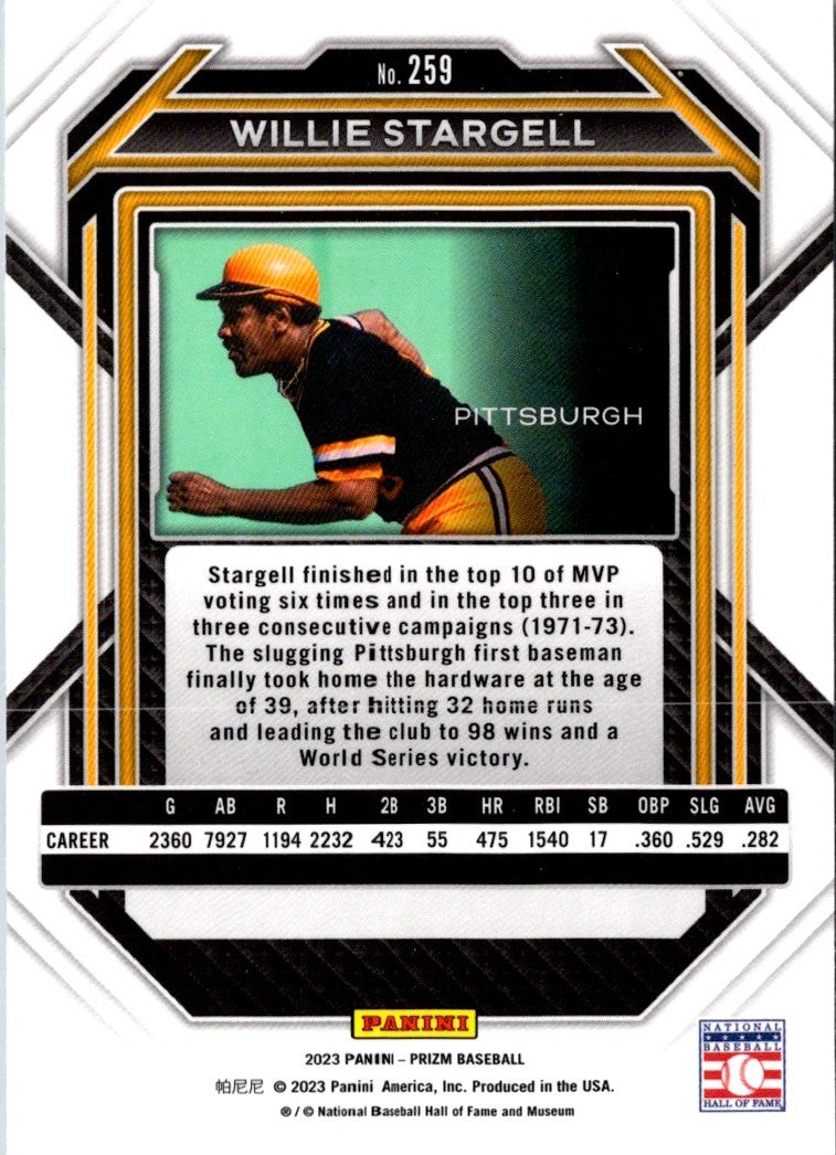 2023 Panini Prizm Willie Stargell