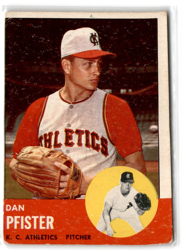 1963 Topps Dan Pfister #521