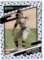 2021 Donruss Holo Blue Chris Paddack #207