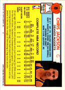 1992 Topps Chris Jackson